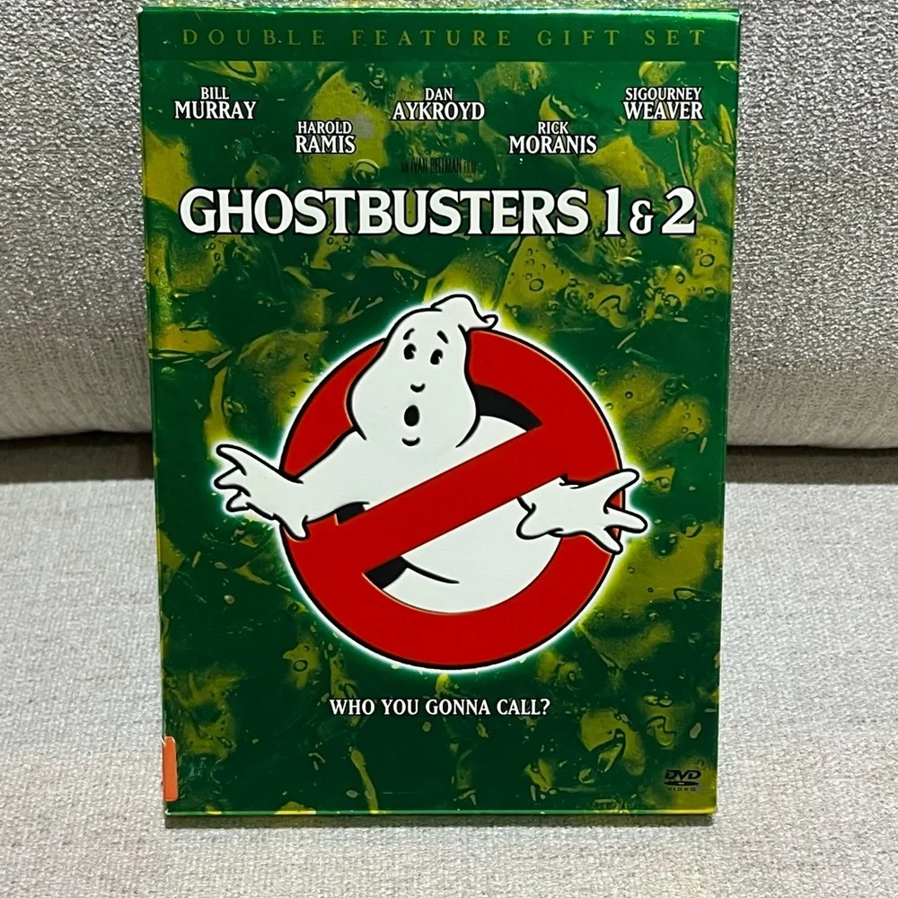 Ghostbusters 1 & 2 Dvd Set With Movie Scrapbook - Picture 3 of 5